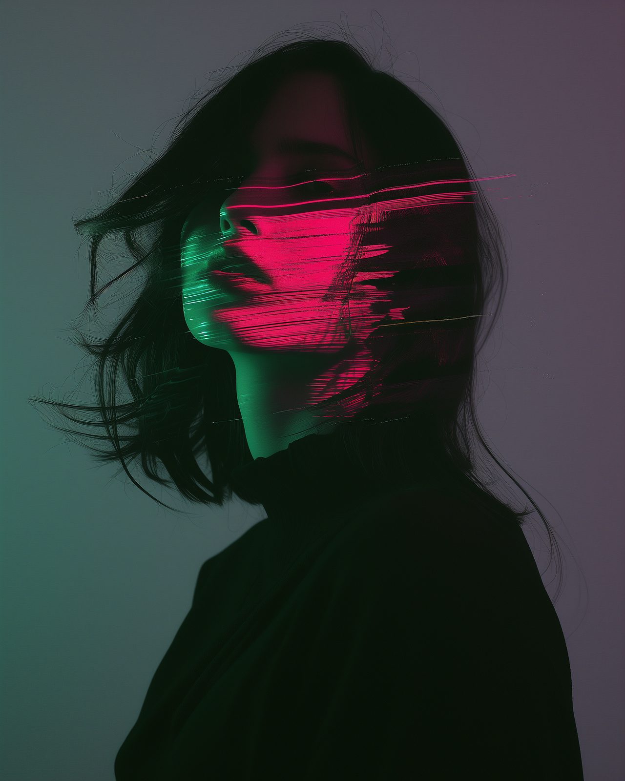 Création IA — œuvre 45 de Philippe Azzaretti